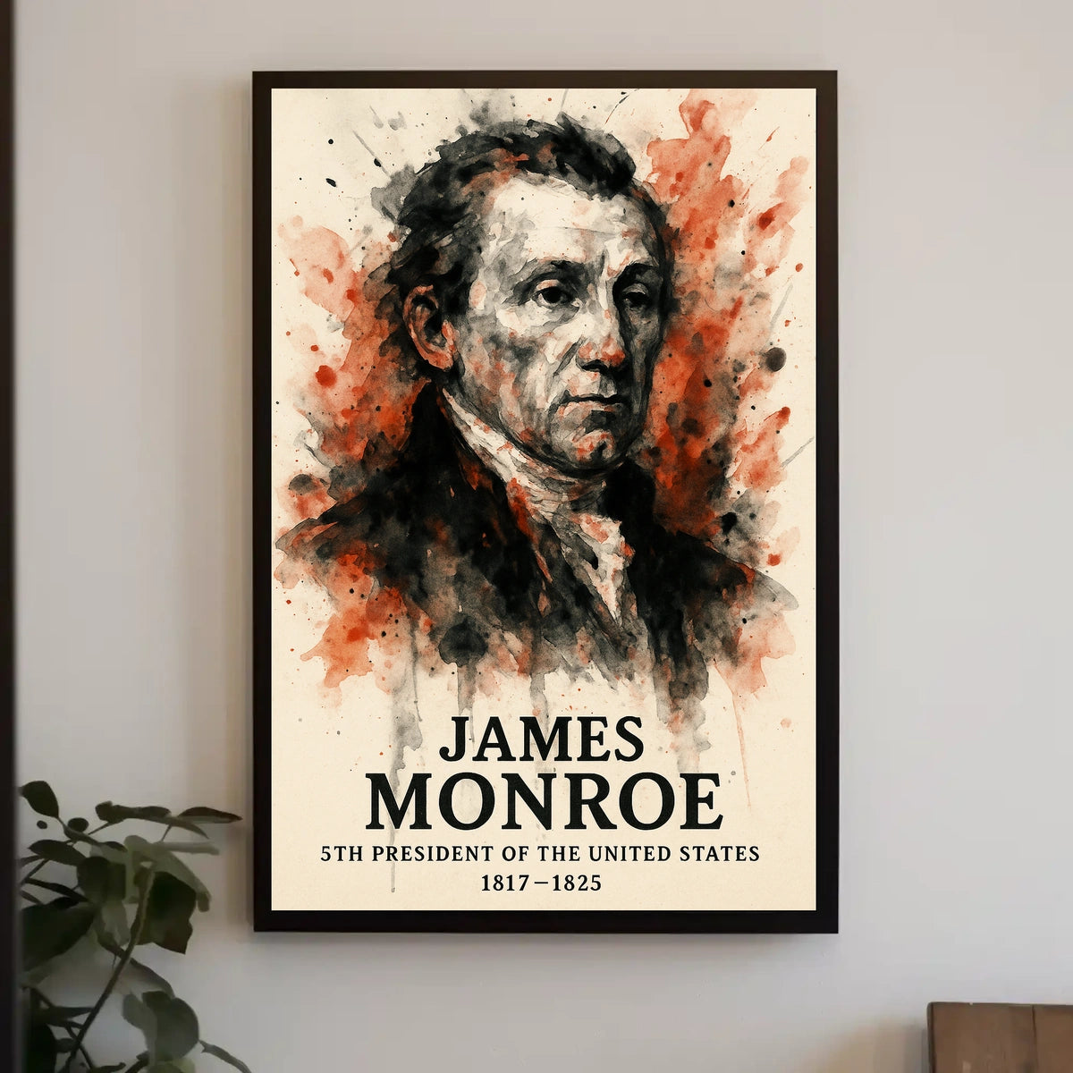James Monroe 5th President Poster