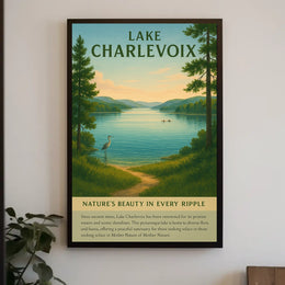 Lake Charlevoix NatureS Beauty Poster