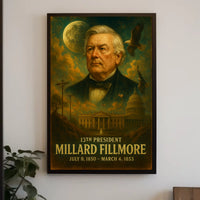 Millard Fillmore 13Th President Poster