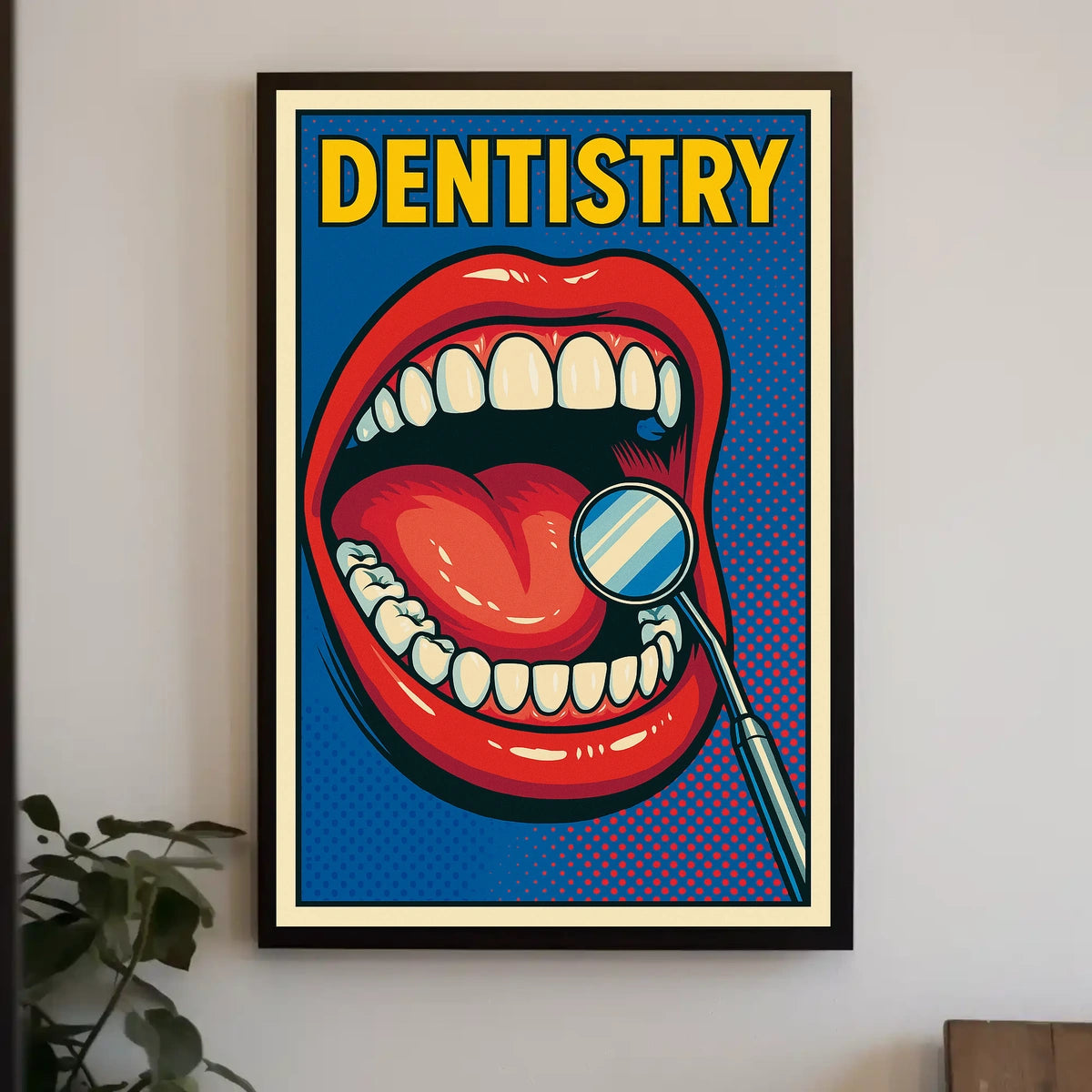 Vibrant Dentistry Promotion Poster