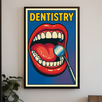 Vibrant Dentistry Promotion Poster