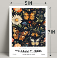William Morris Exhibition Heritage Poster