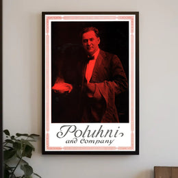 Vintage Magician Illusionist Performance Poster: Cultural or Heritage Poster
