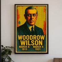 Vintage Leadership Portrait Art Deco Collectors Poster