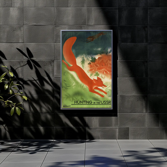 Hunting in the USSR Poster