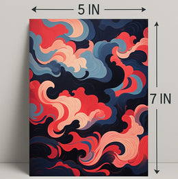 Abstract Swirls Of Color Abstract Poster