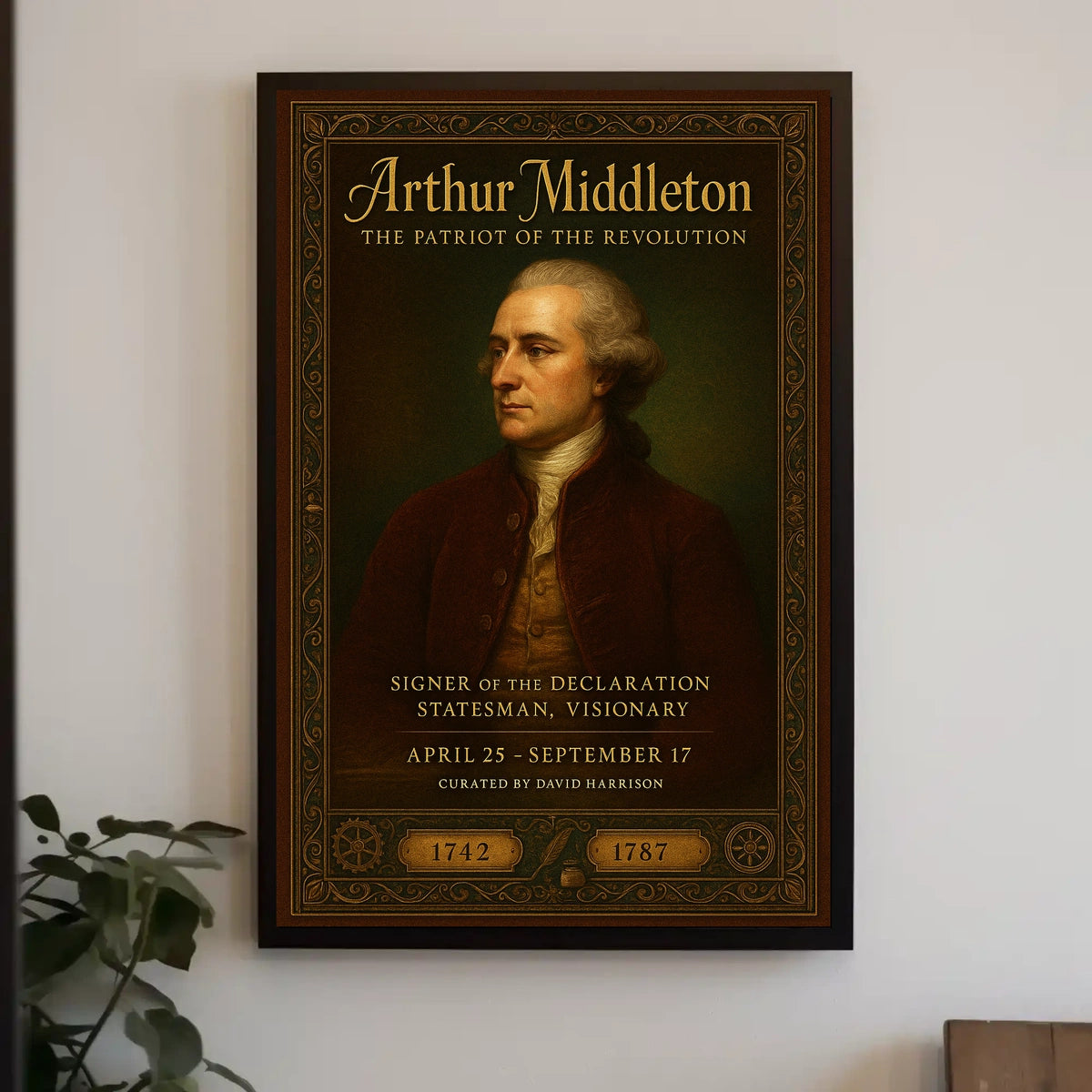 Arthur Middleton The Patriot Of The Poster