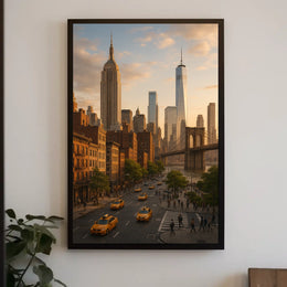 New York City at Dusk