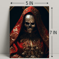 The Enigmatic Masked Figure Poster PosterGoat