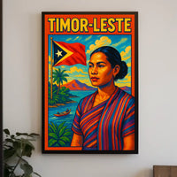 Timor-Leste A Vibrant Tribute Poster