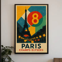 Paris Champs-Élysées Poster