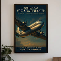 Boeing 367 YC-97 Stratofreighter Poster