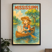 Mississippi Adventure Poster