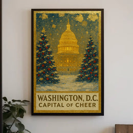 Washington, D.C. Capital Of Cheer Poster