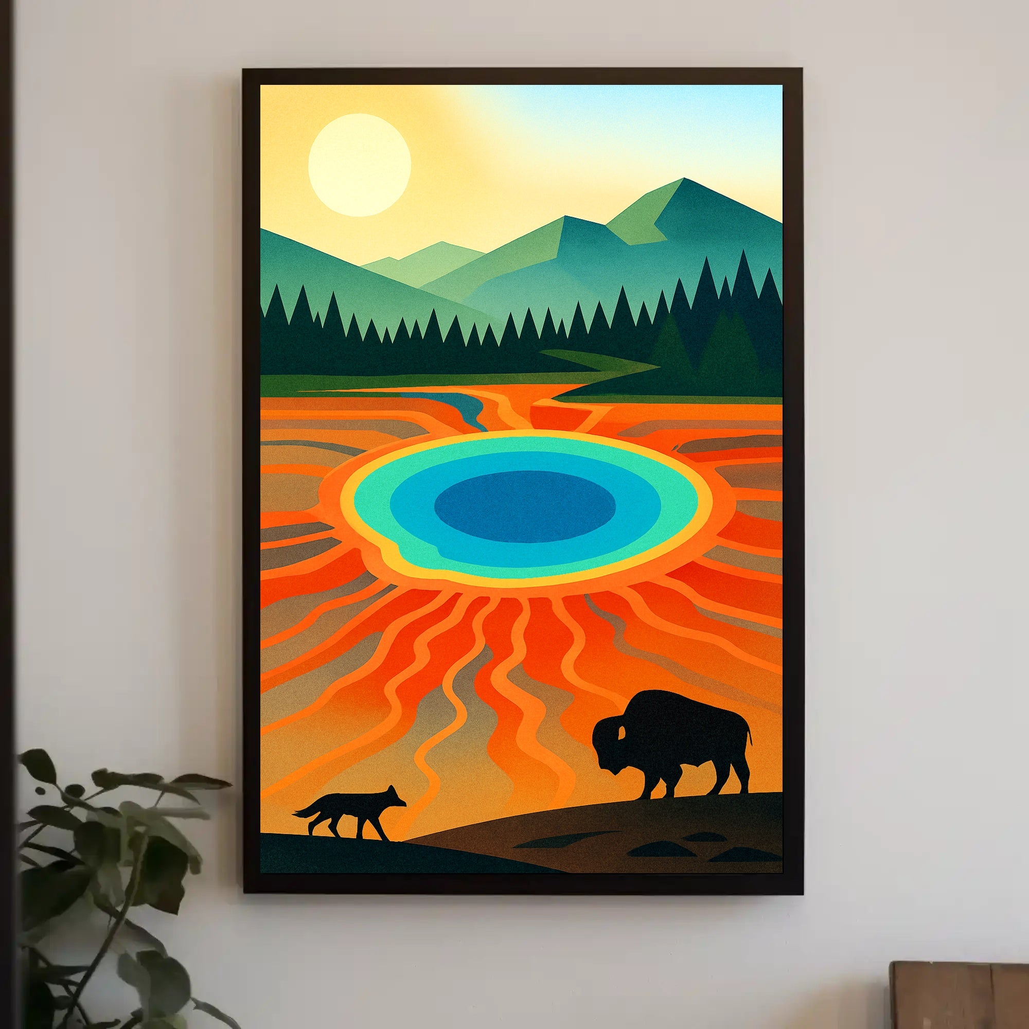 Yellowstone Wonders Poster PosterGoat