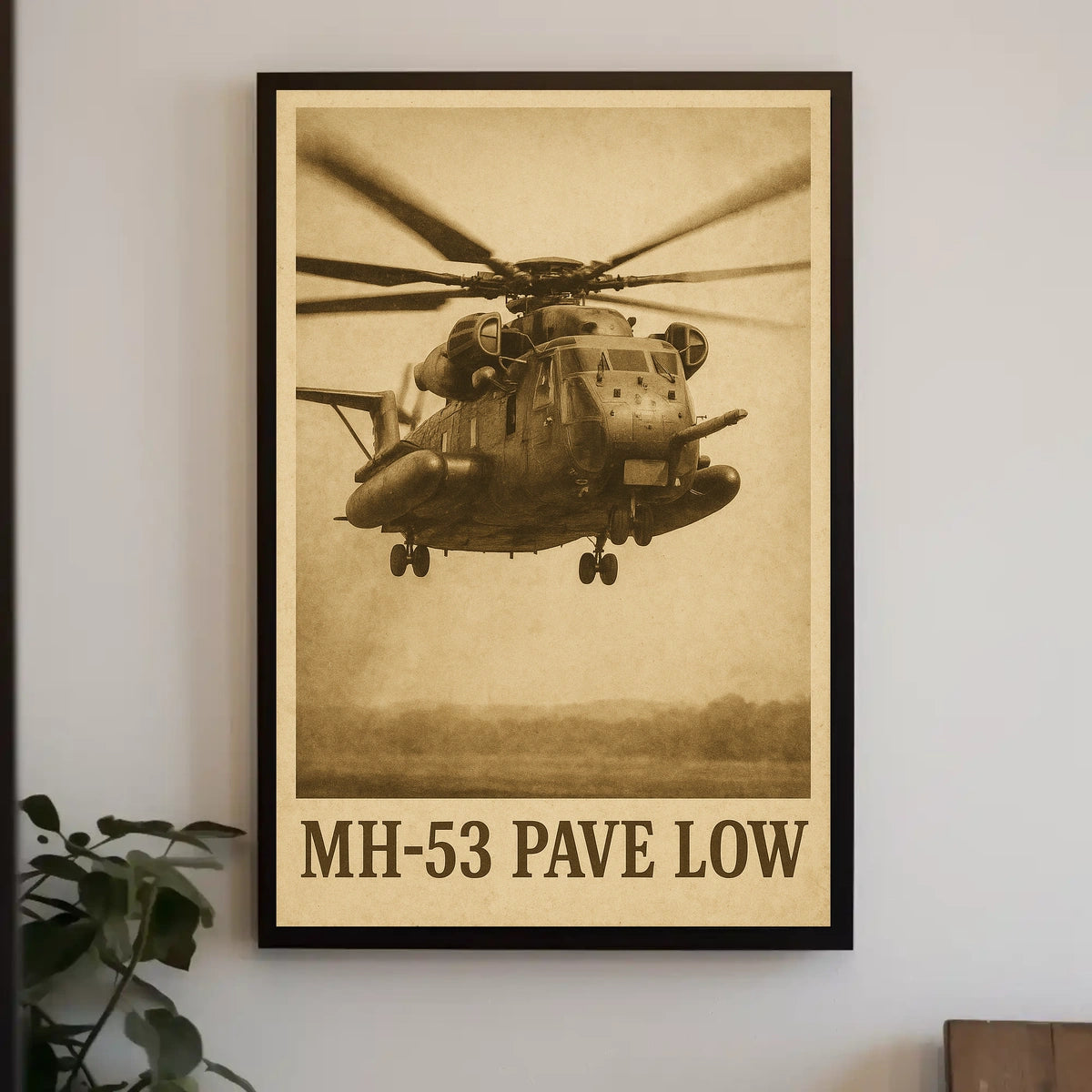 Mh-53 Pave Low Poster