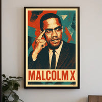 Malcolm X Poster