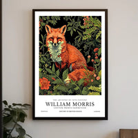 Red Fox Heritage Artwork: Cultural or Heritage Poster