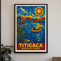 Titicaca Bolivia-Peru Poster