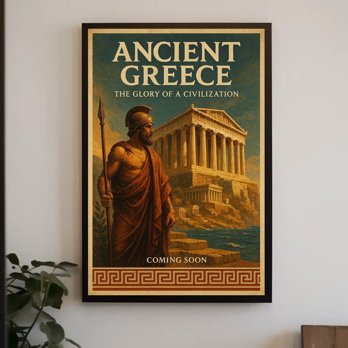 Ancient Greece The Glory of a Civilization Poster