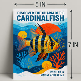 Discover the Charm of the Cardinalfish Poster PosterGoat