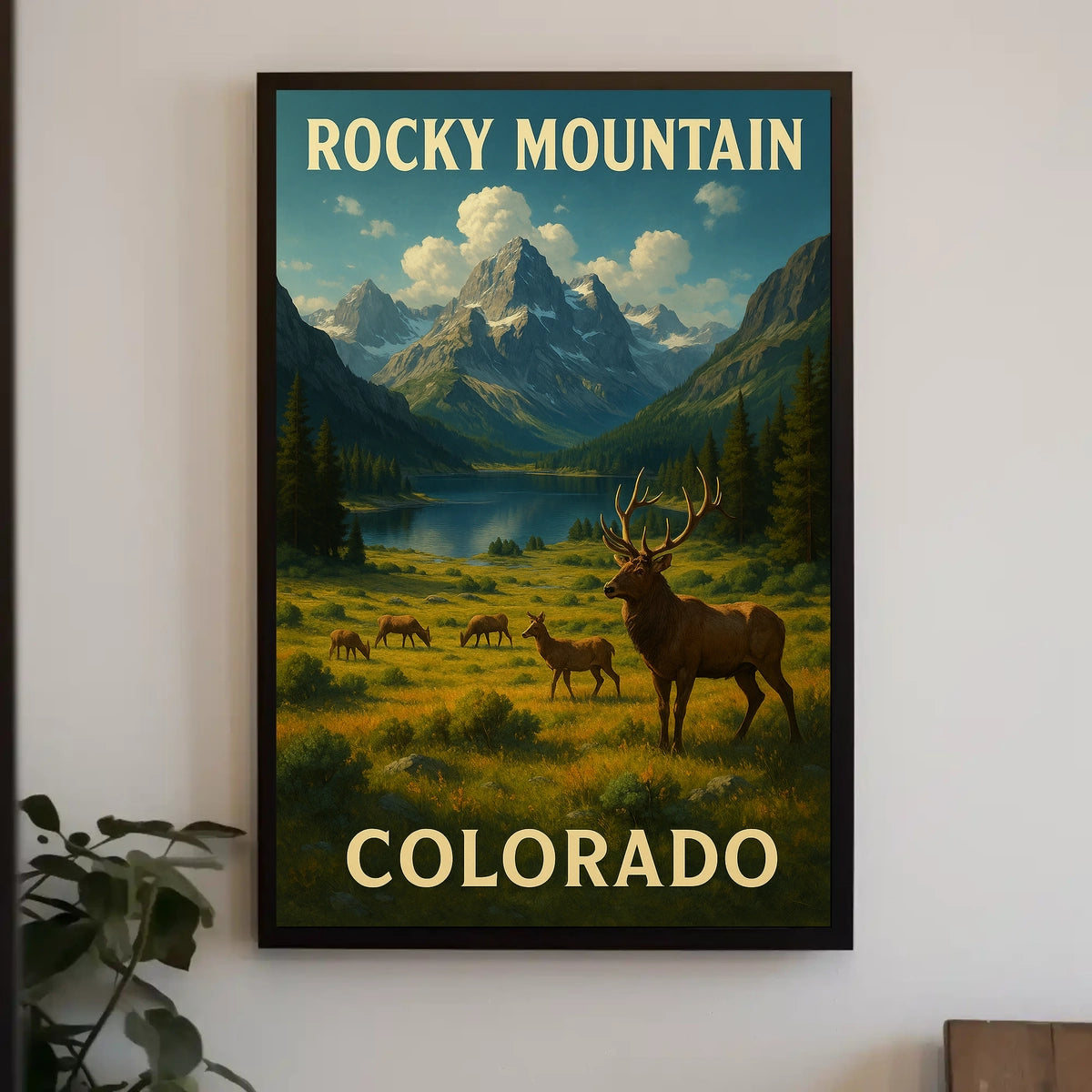 Rocky Mountain Majesty Poster