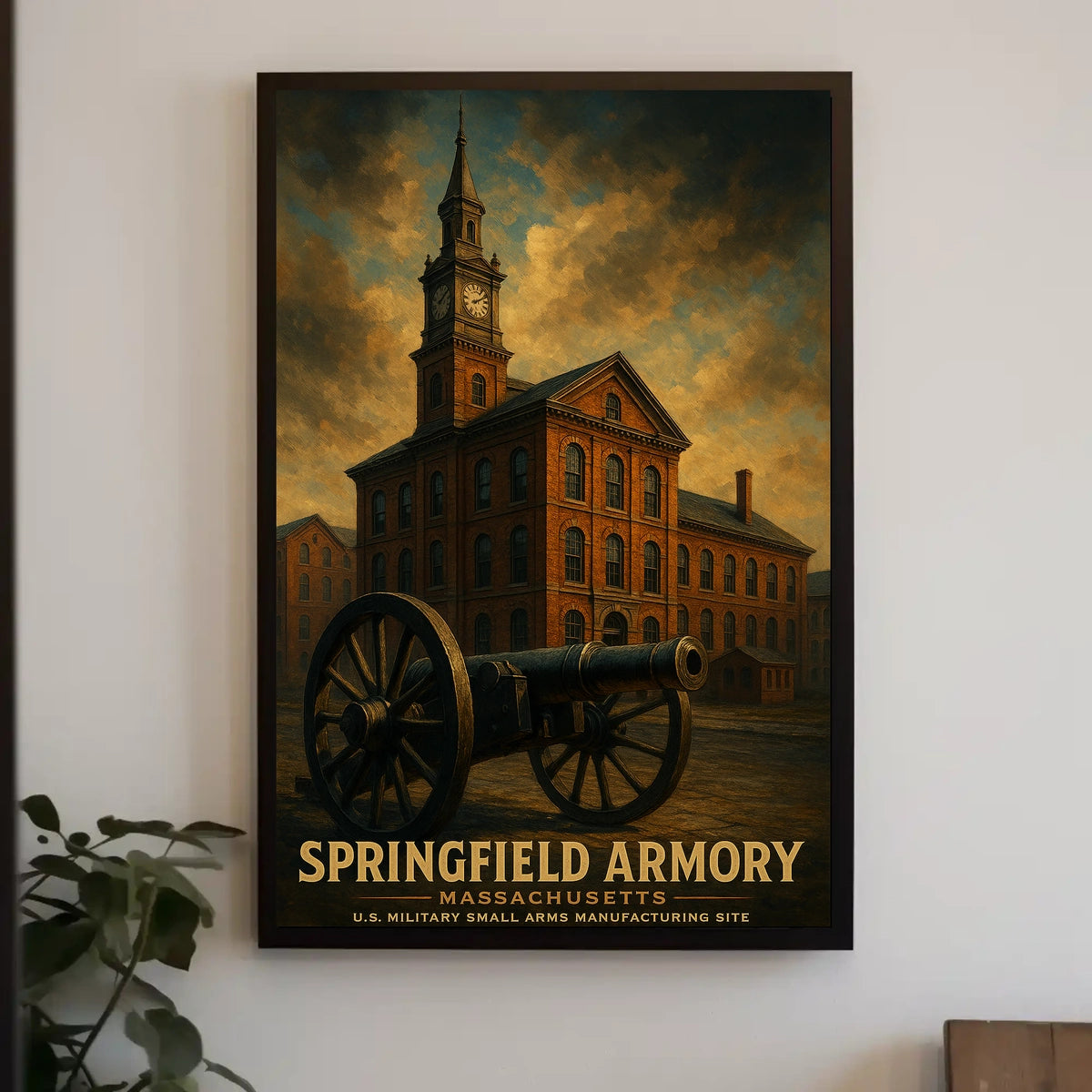 Springfield Armory Historic Military Poster