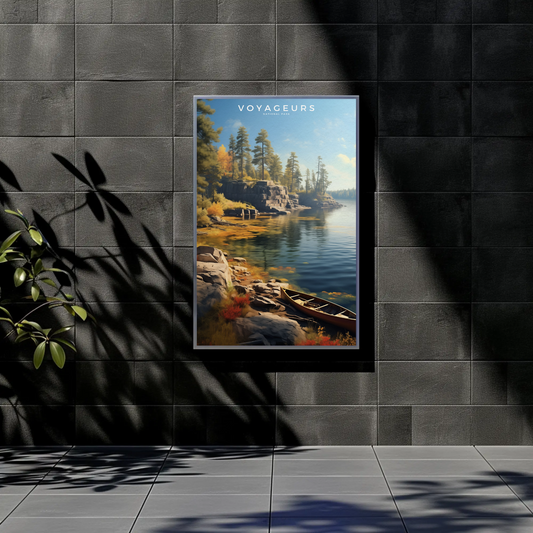 Voyageurs National Park Poster