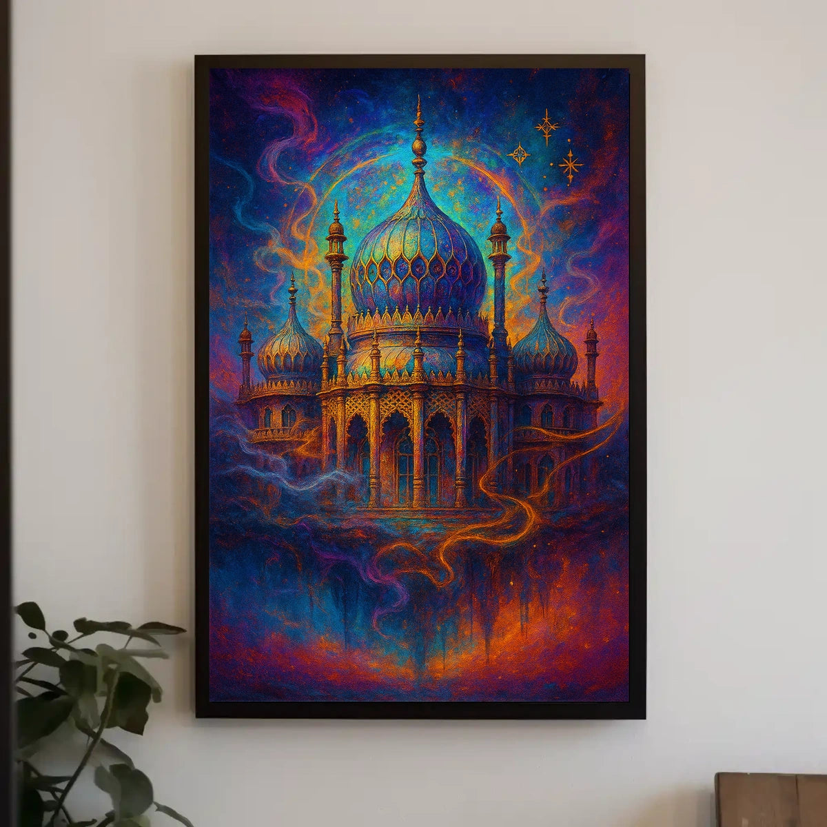 Mystical Palace in Dreamscape Poster