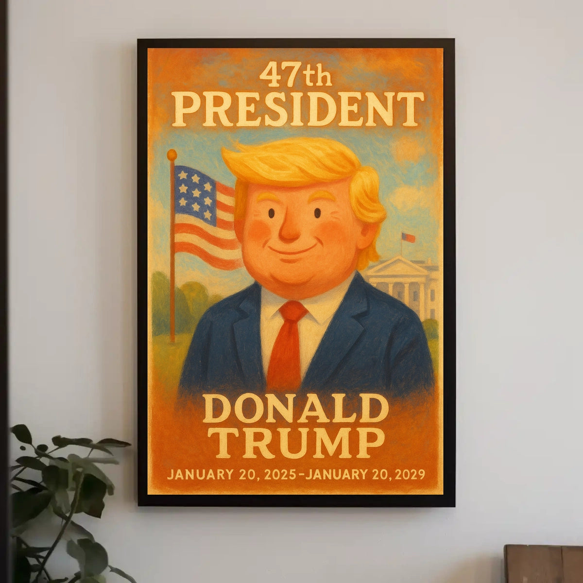Donald Trump Vision Hope Unity Patriotic Photography Poster