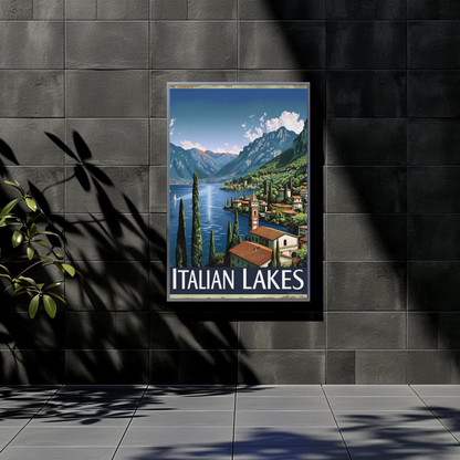 Italian Lakes Landscape