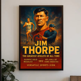 Celebrating a Sports Legend Poster
