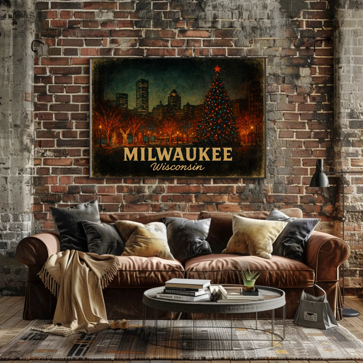 Milwaukee Winter Wonderland Poster