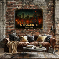 Milwaukee Winter Wonderland Poster