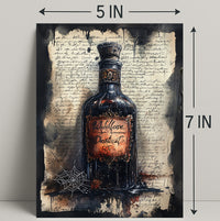 Vintage Potion Bottle Vintage Poster