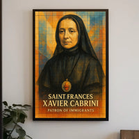 Saint Frances Xavier Cabrini Poster