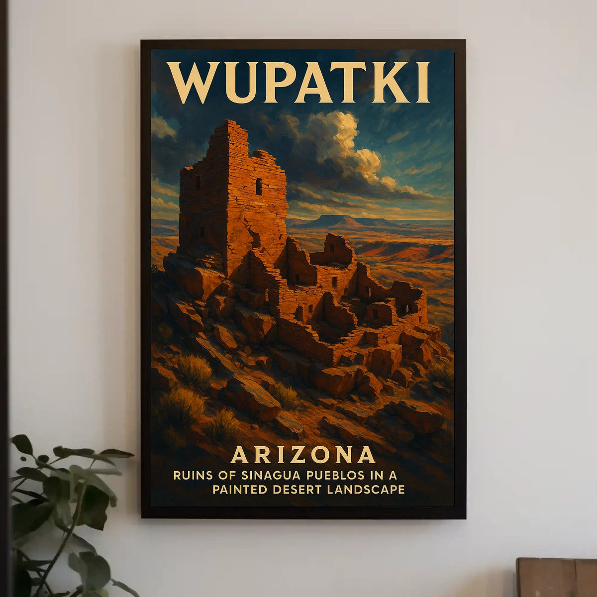 Wupatki Ruins In Arizona Poster