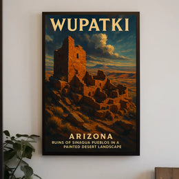 Wupatki Ruins In Arizona Poster
