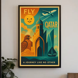 Fly Qatar A Journey Like No Other Poster