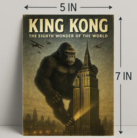 King Kong The Eighth Wonder of the World Poster PosterGoat