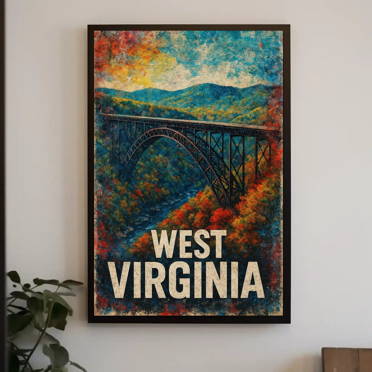 West Virginia Scenic Poster