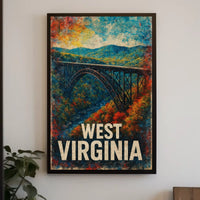 West Virginia Scenic Poster