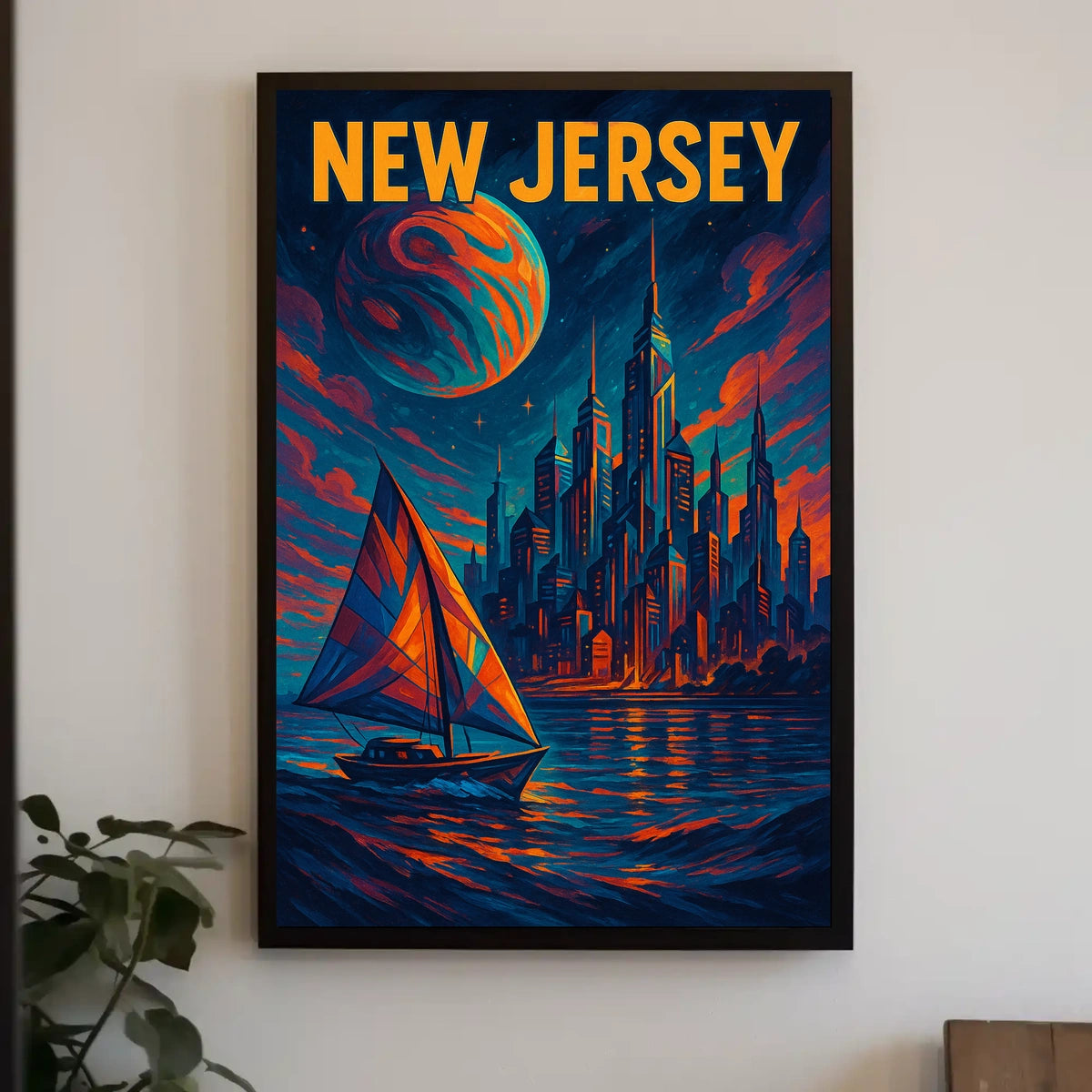 New Jersey A Cosmic Perspective Poster