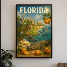Florida Wonders Poster