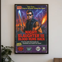 Night Slaughter III: Blood Runs Back Poster PosterGoat