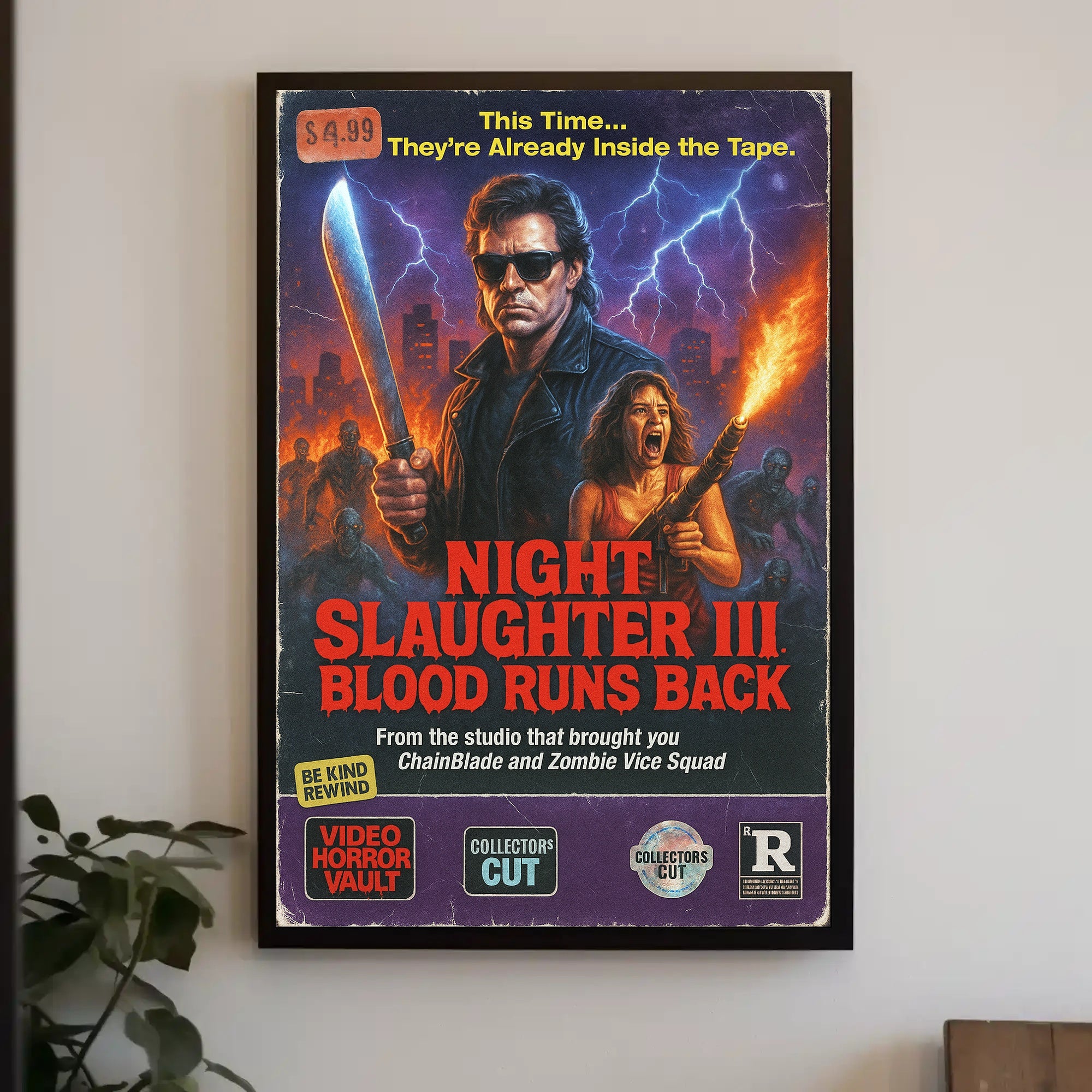 Night Slaughter III: Blood Runs Back Poster PosterGoat
