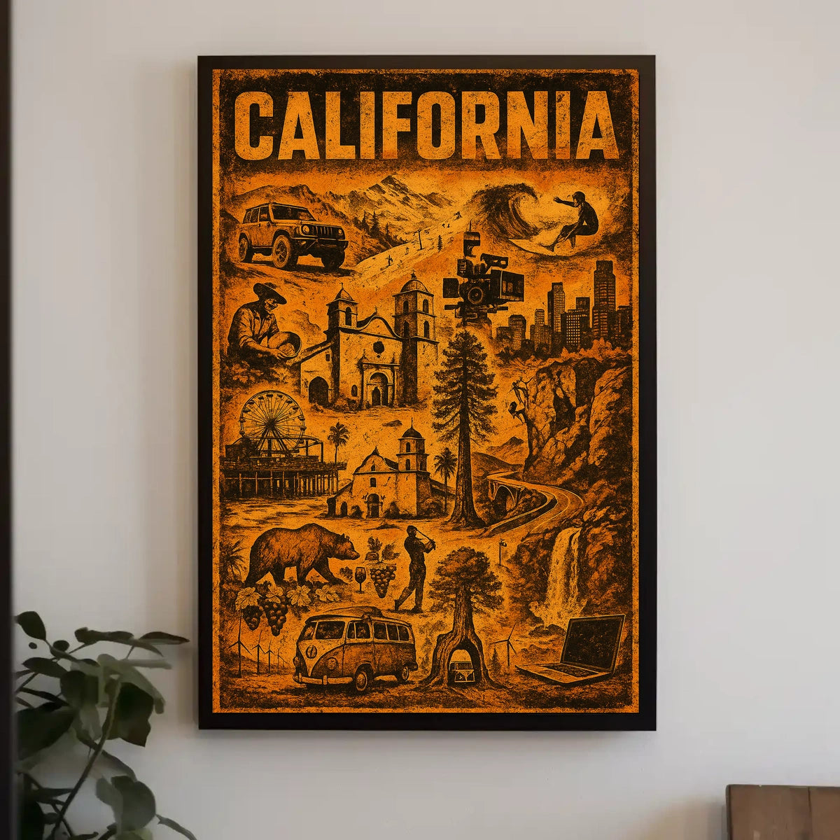 California Dreaming Poster