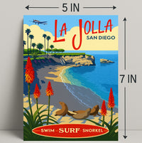 La Jolla San Diego Poster PosterGoat