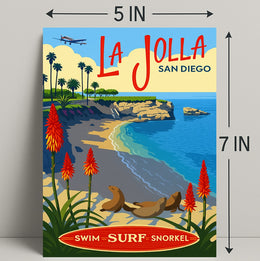 La Jolla San Diego Poster PosterGoat