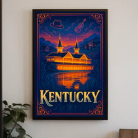 Kentucky A Scenic Tribute Poster